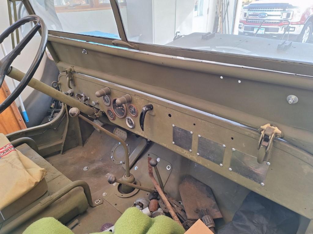 jeep willys slat grill de 1942 , bretagne roadster